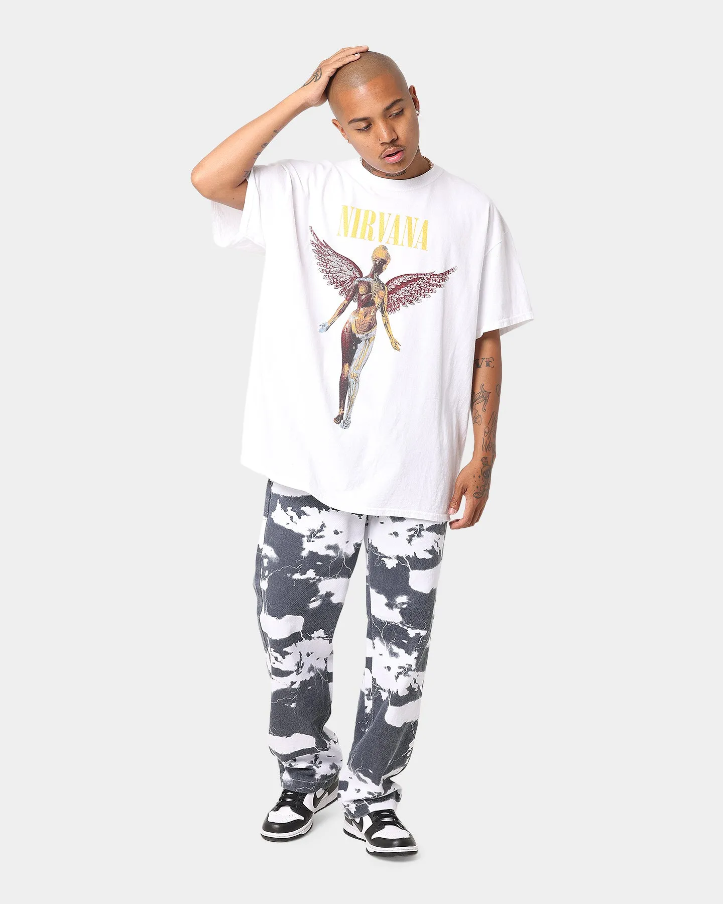 Nirvana In Utero Vintage T-Shirt White