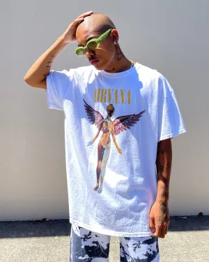 Nirvana In Utero Vintage T-Shirt White