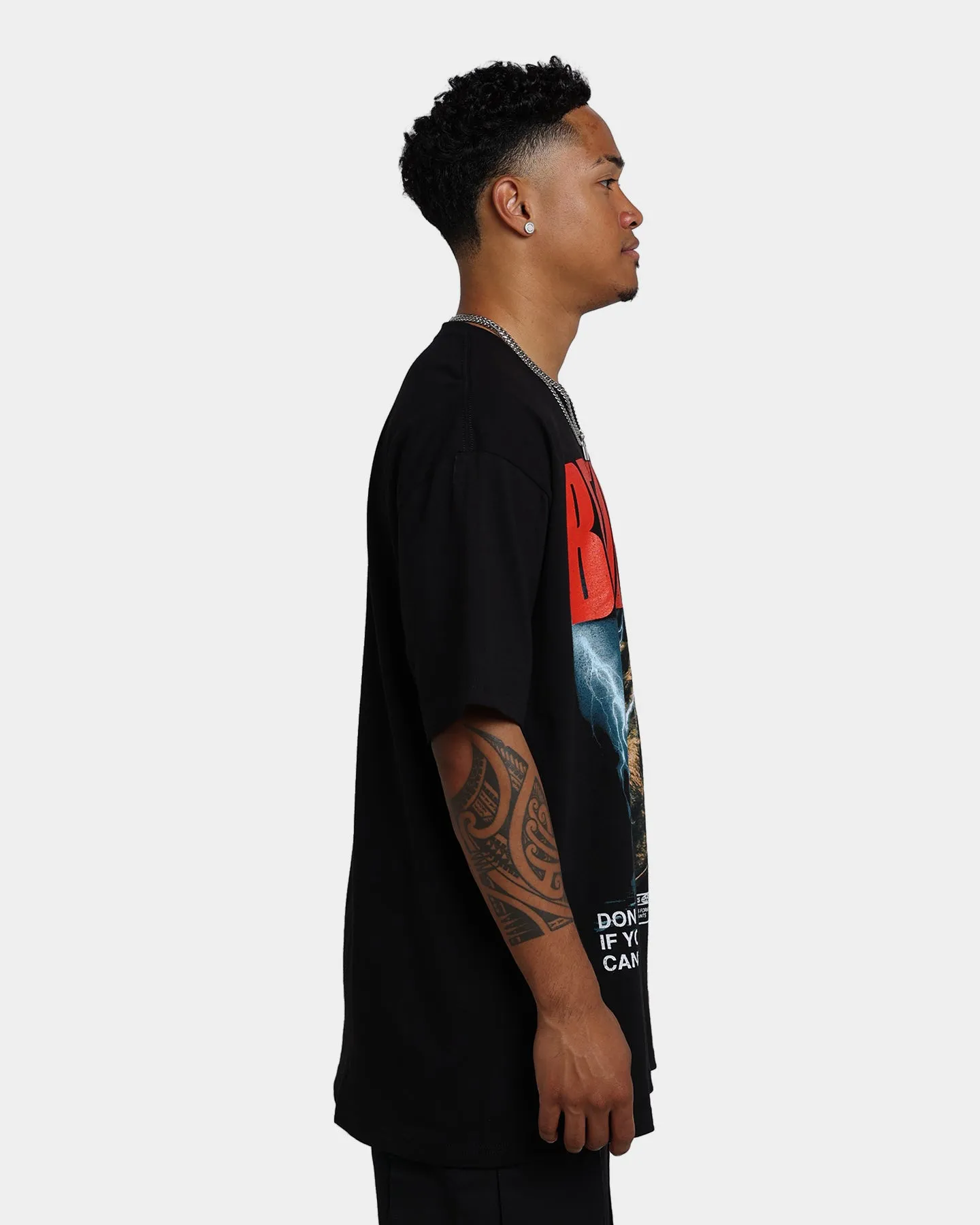 Rats Get Fat Beware T-Shirt Black