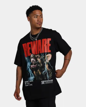 Rats Get Fat Beware T-Shirt Black