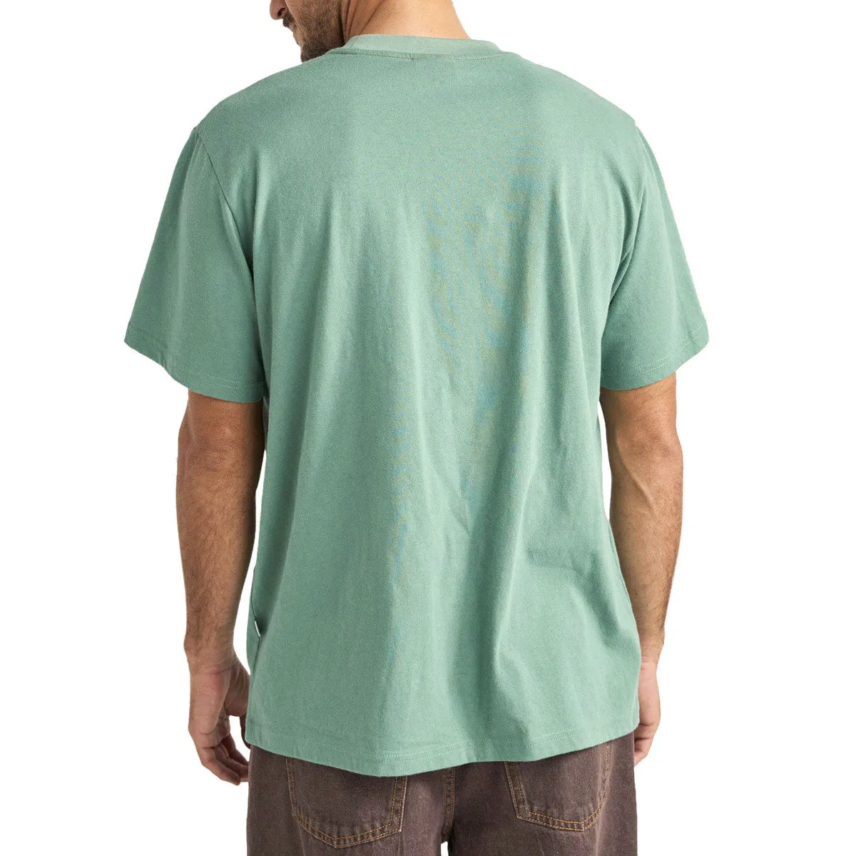 Rhythm Elliptic Printed Vintage T-Shirt - Vintage Green