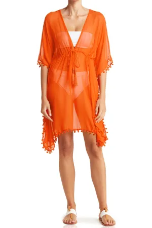 Saffron Orange Cover Up
