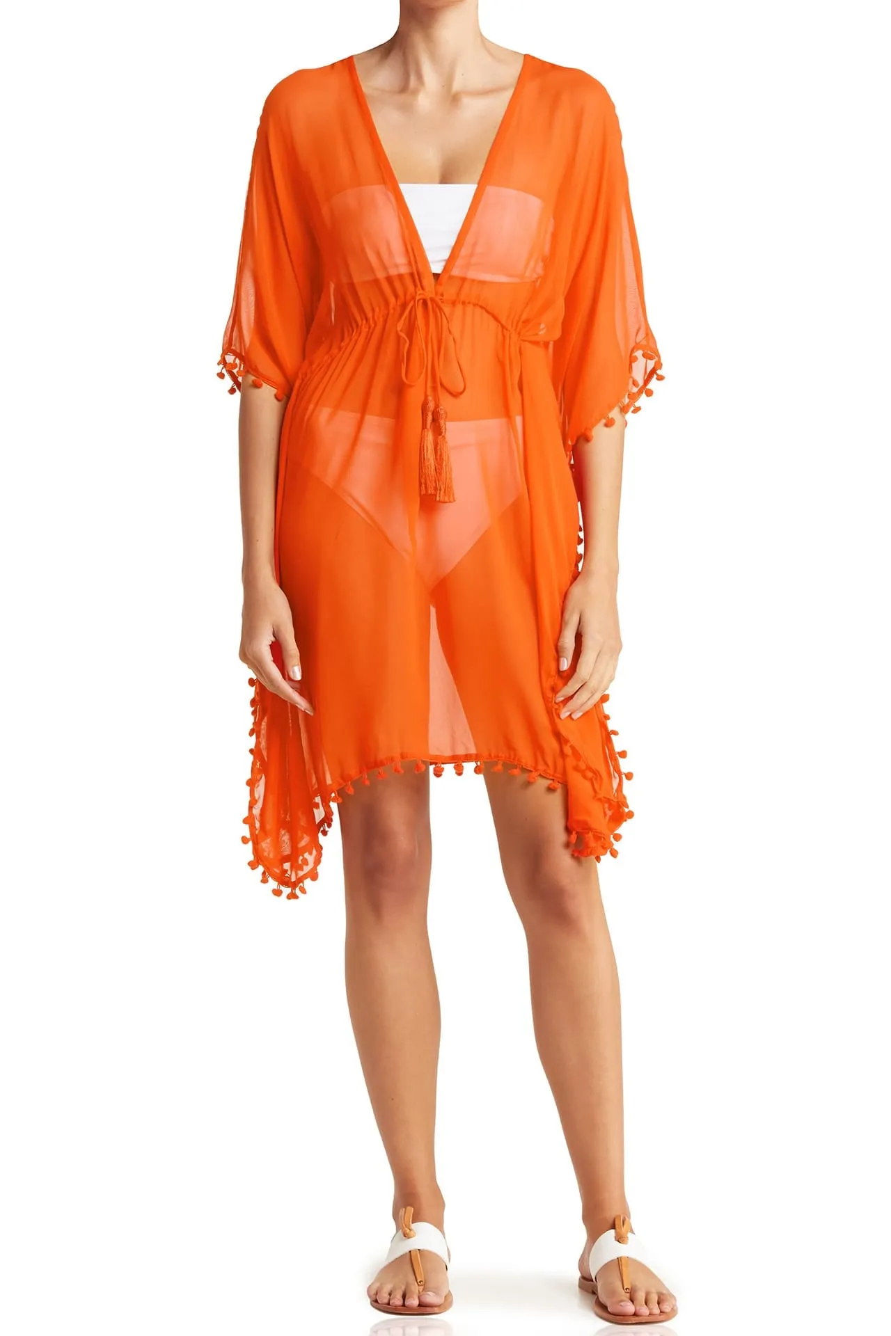 Saffron Orange Cover Up