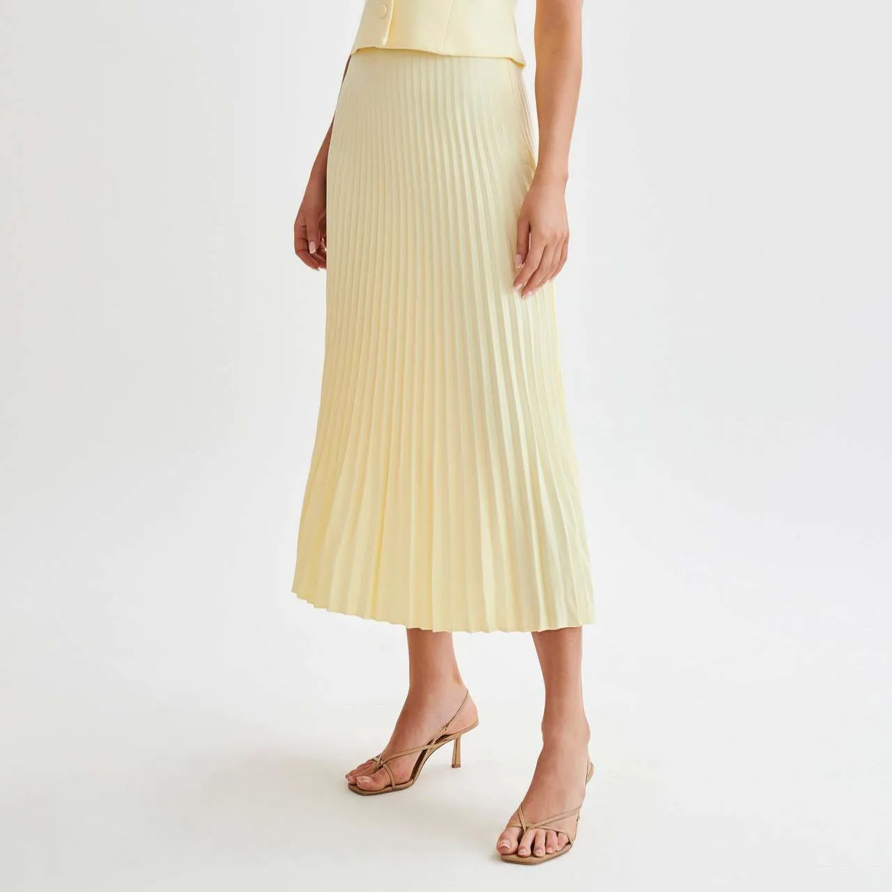 Summer Pleated Casual Skirt