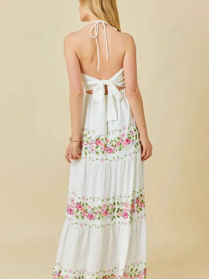 The Summer Floral Maxi Dress